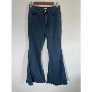 Three Bird Nest Blue Flare Jeans